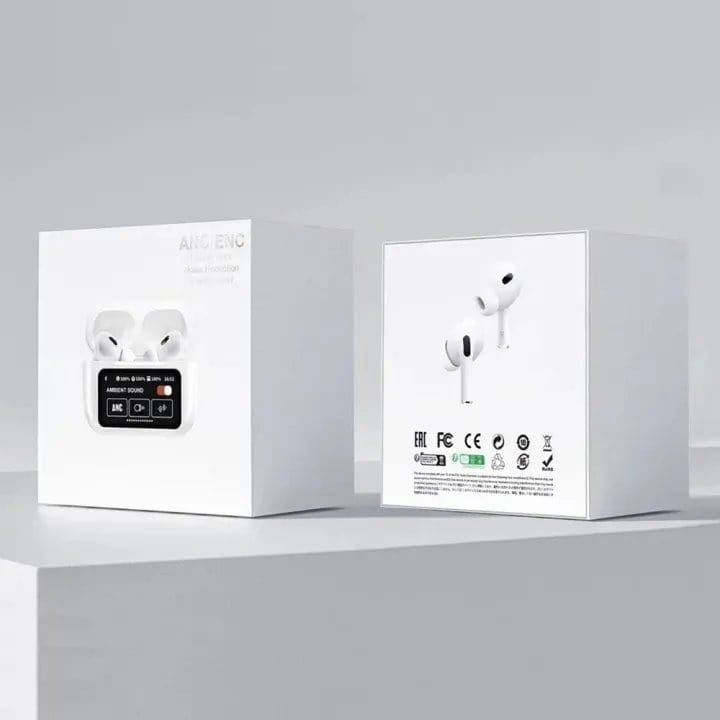 A9 Pro Touch Screen ANC Wireless Earphones HiFi Sound Quality
